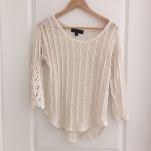 Almost Famous Floral Sweater